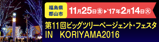 第11回ビッグツリーページェント・フェスタ IN KORIYAMA2016