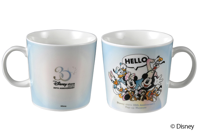 「Disney store 30th Anniversary Pop-up Museum」限定マグカップ
