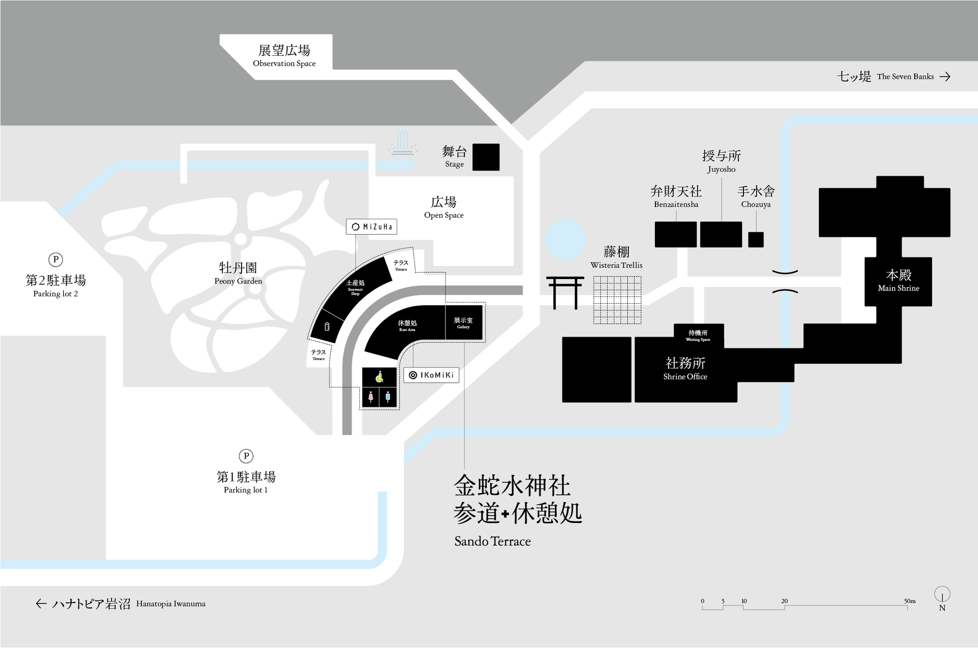 金蛇水神社マップ