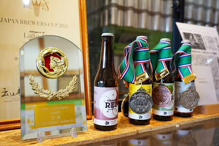 「ホップジャパン」のクラフトビールは多数受賞