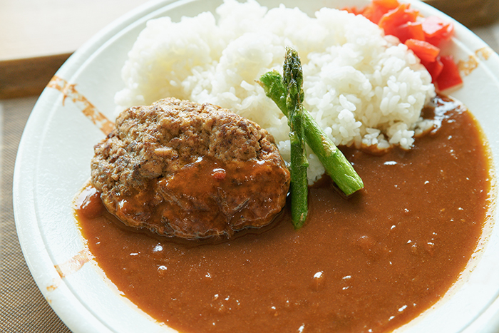 黒毛和牛ハンバーグカレー