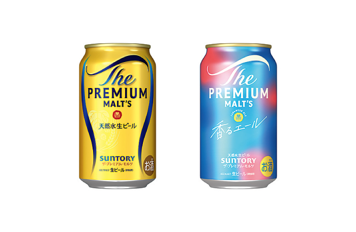 サントリー「ザ・プレミアム・モルツ」「ザ・プレミアム・モルツ〈ジャパニーズエール〉香るエール」各350ml×6缶(計12缶)