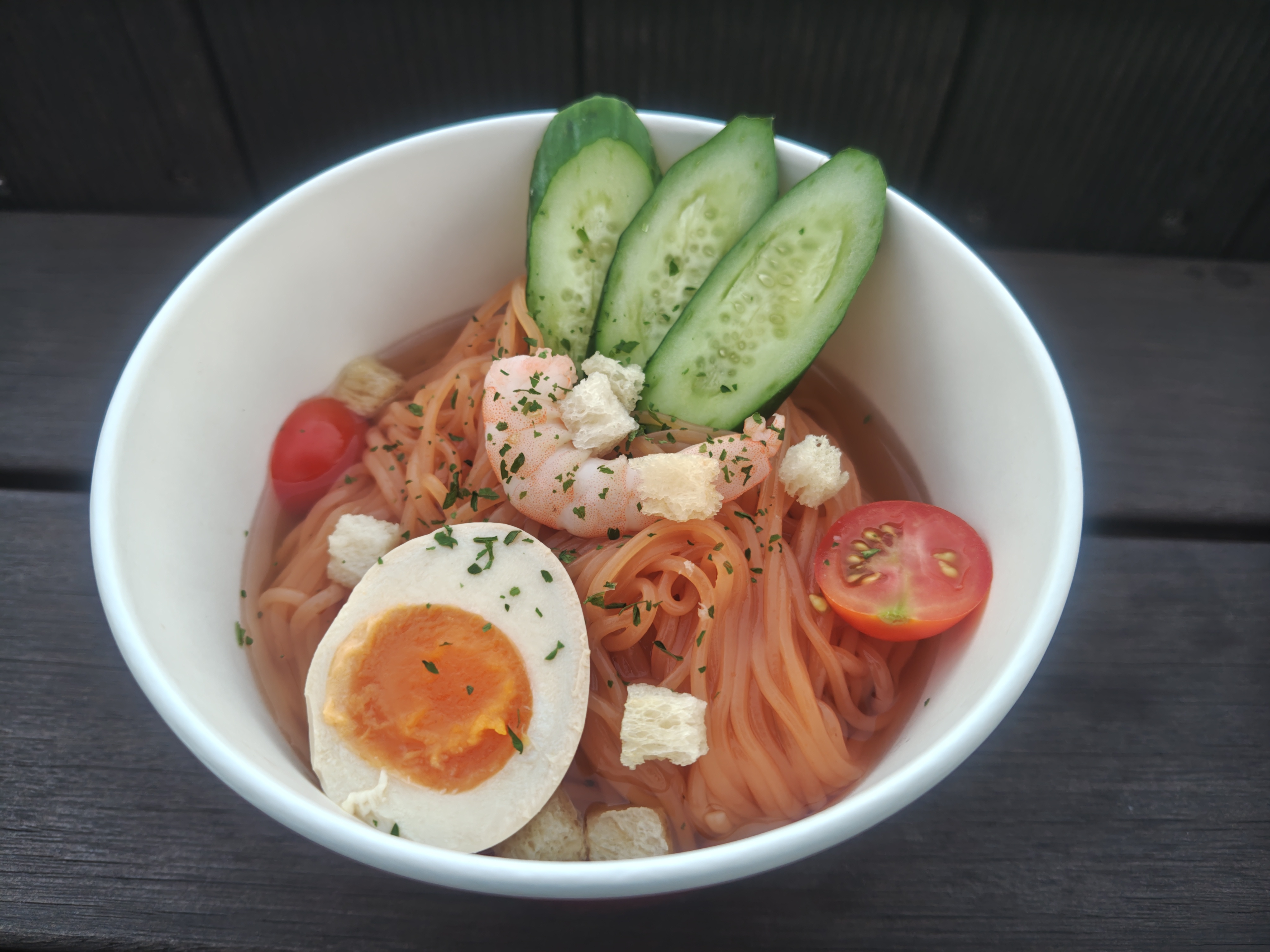 トマト冷麺①