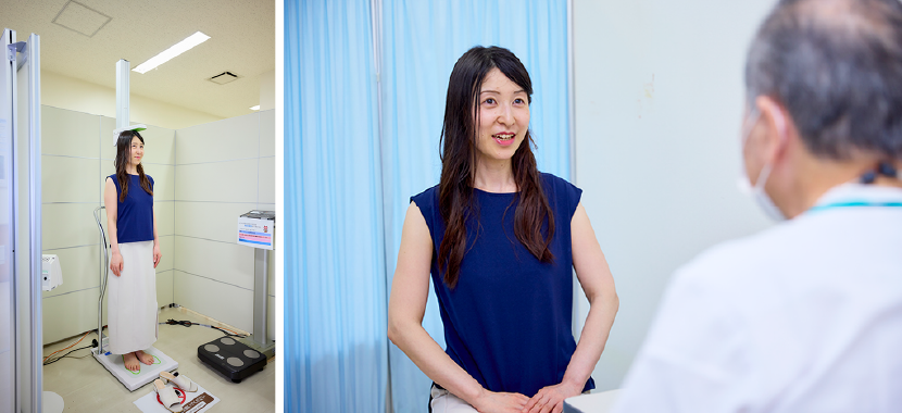 まちかど健診を受診した方の声イメージ