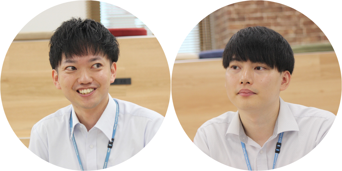 宮城県職員　畑中さん・鹿野さん