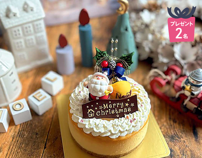 [プレゼント2名様]お月様チーズケーキ 4号