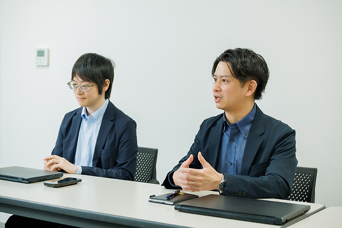 田所社長と熊谷さん