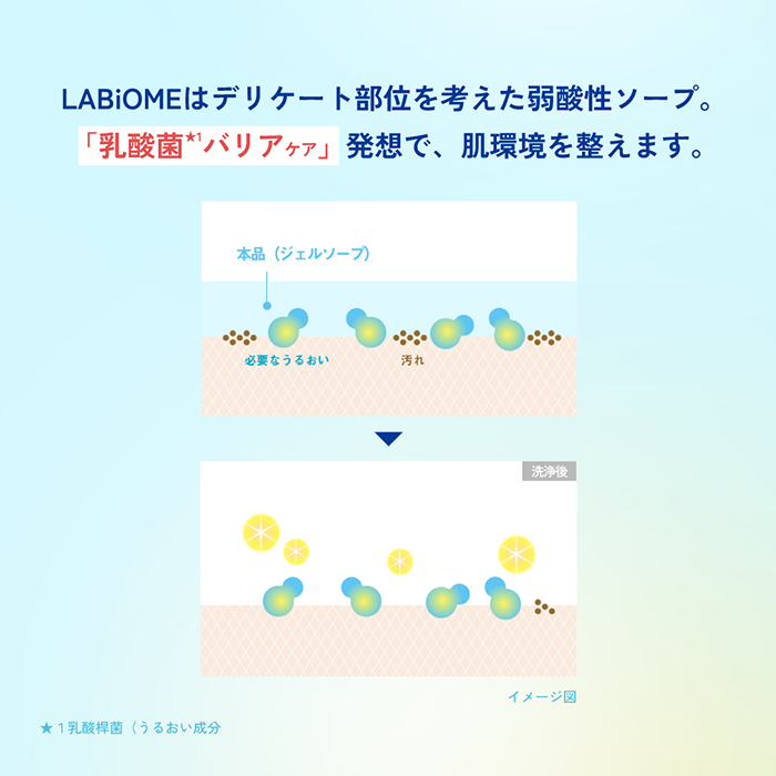 『ラビオーム バリアビオソープ』説明