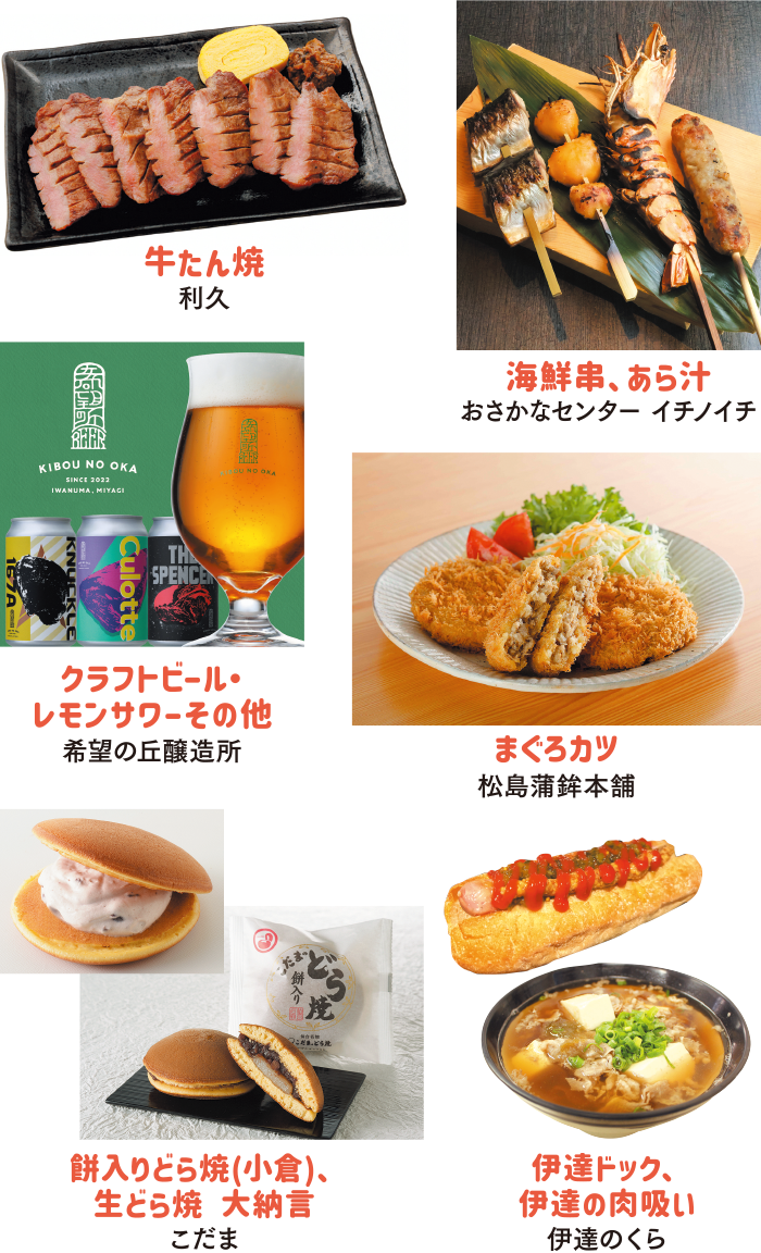 ガスフェア美食ストリートイメージ