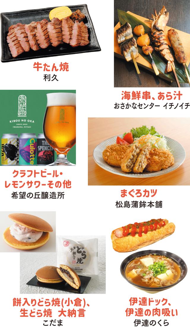ガスフェア美食ストリートイメージ